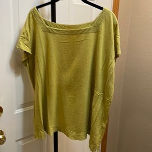 Eileen Fisher cap sleeve top, size XL. Excellent condition.